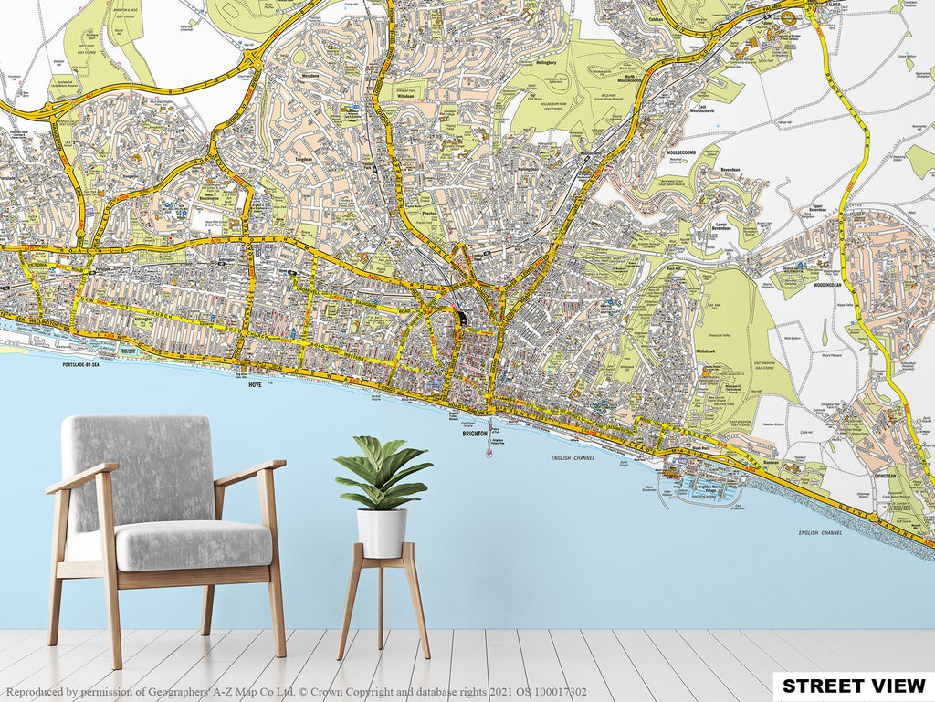 A-Z Brighton Map