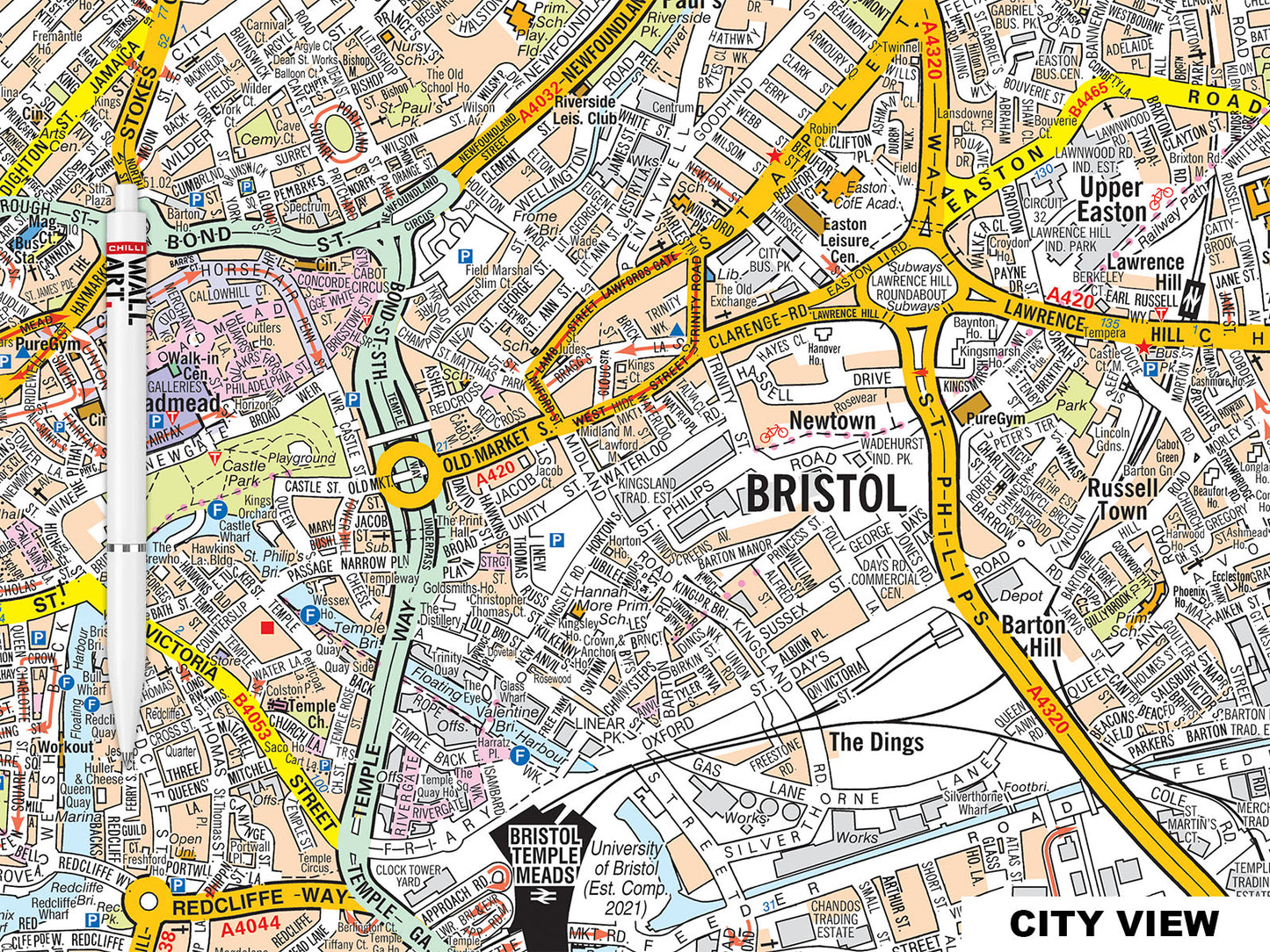 A-Z Bristol Map