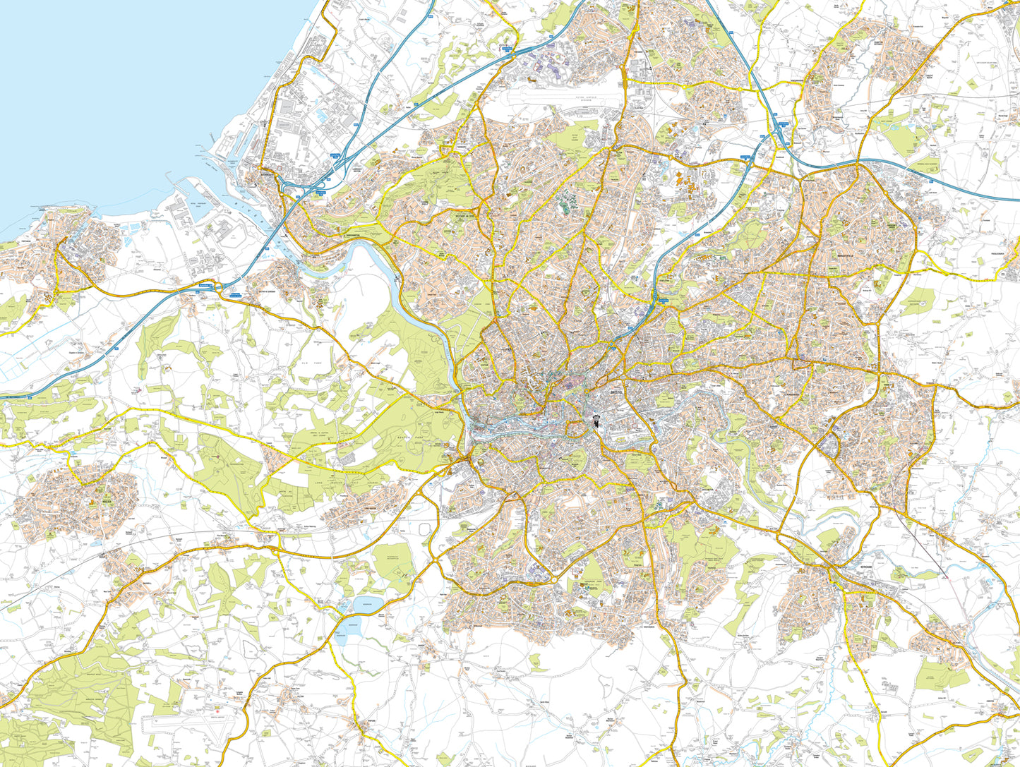 A-Z Bristol Map