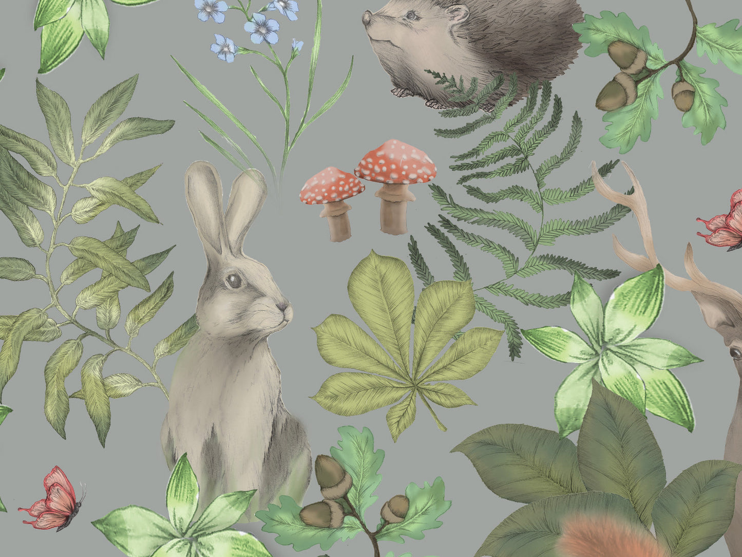 British Wildlife - Grey