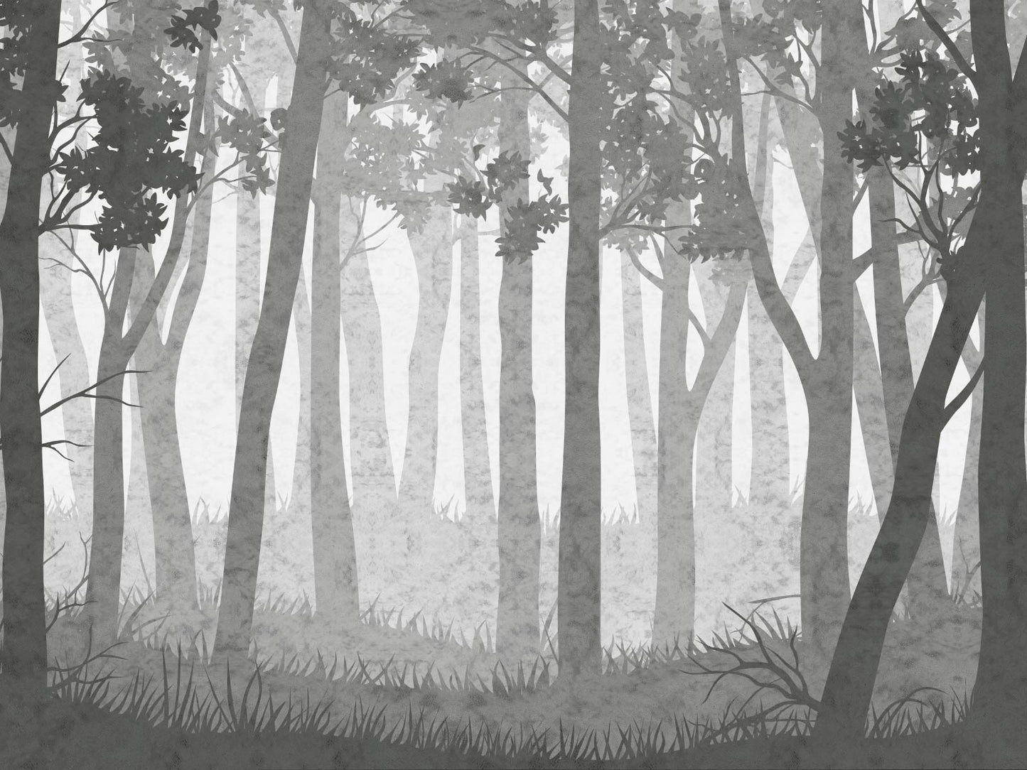 Forest Wall - Grey