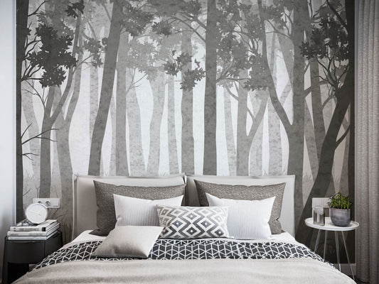 Forest Wall - Grey