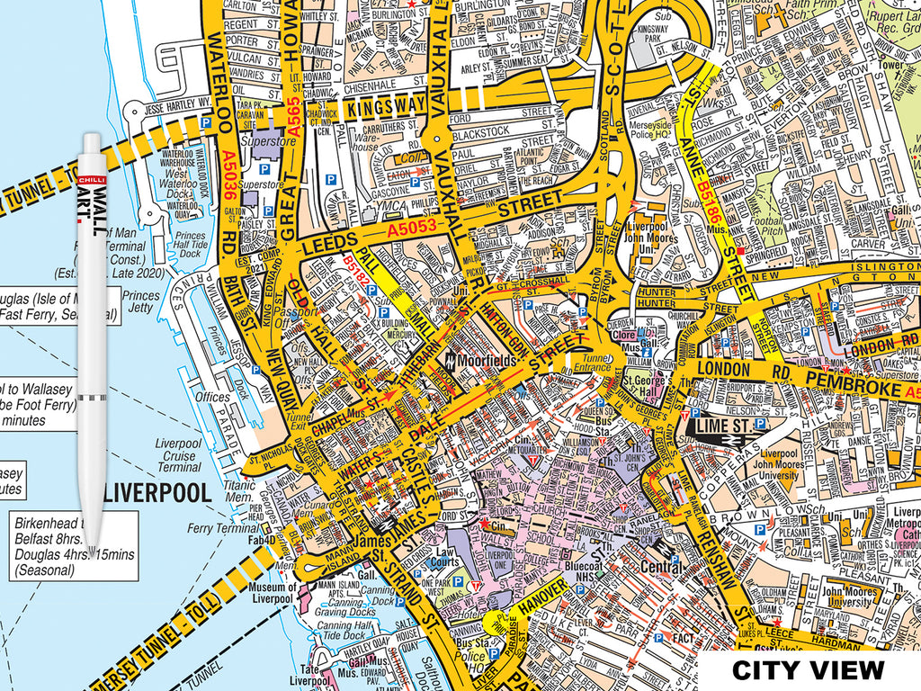 Printable Liverpool Postcode Map A-Z Liverpool Map – Chilli Wall Art