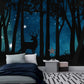 Nocturnal Forest Stag - Blue
