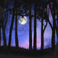 Nocturnal Forest Moon - Pink