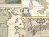 Old Style Map Collage - Large