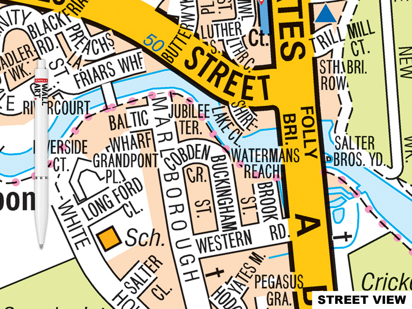 A-Z Oxford Map