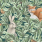 Peek-a-boo Woodland - Dark Green