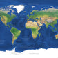 Physical World Map No 2