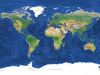 Physical World Map No 2