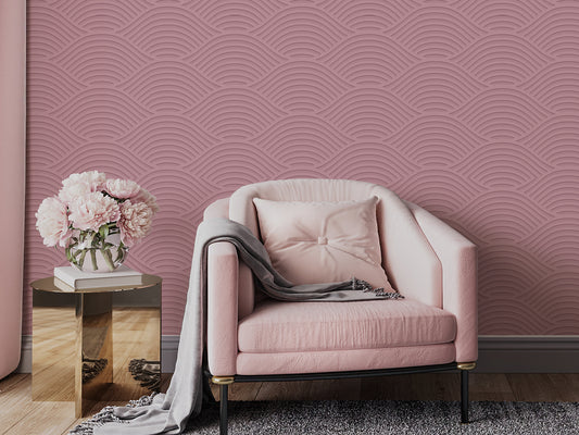 Wave Texture - Blush