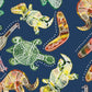 Platypus and Friends - Bright and Navy