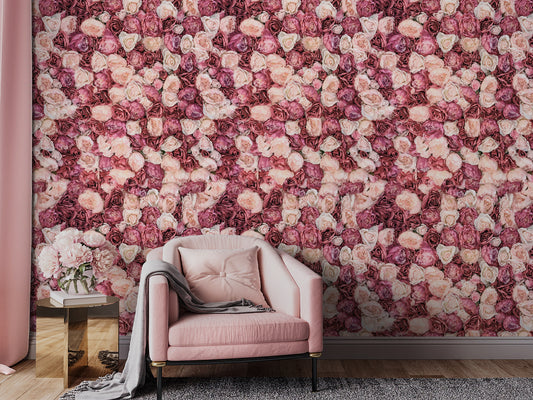Flower Wall - Pinks