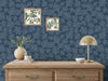 Hawthorn Leaf - Navy