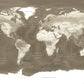 Physical World Map No 5