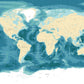World Map of Lakes and Rivers